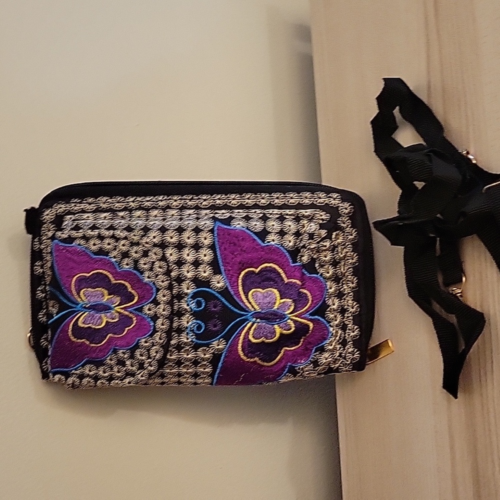 Butterfly Crossbody/ wallet